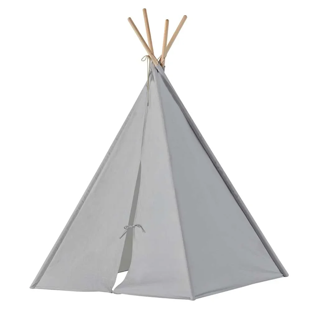 Kids Concept Kinder Tipi grau