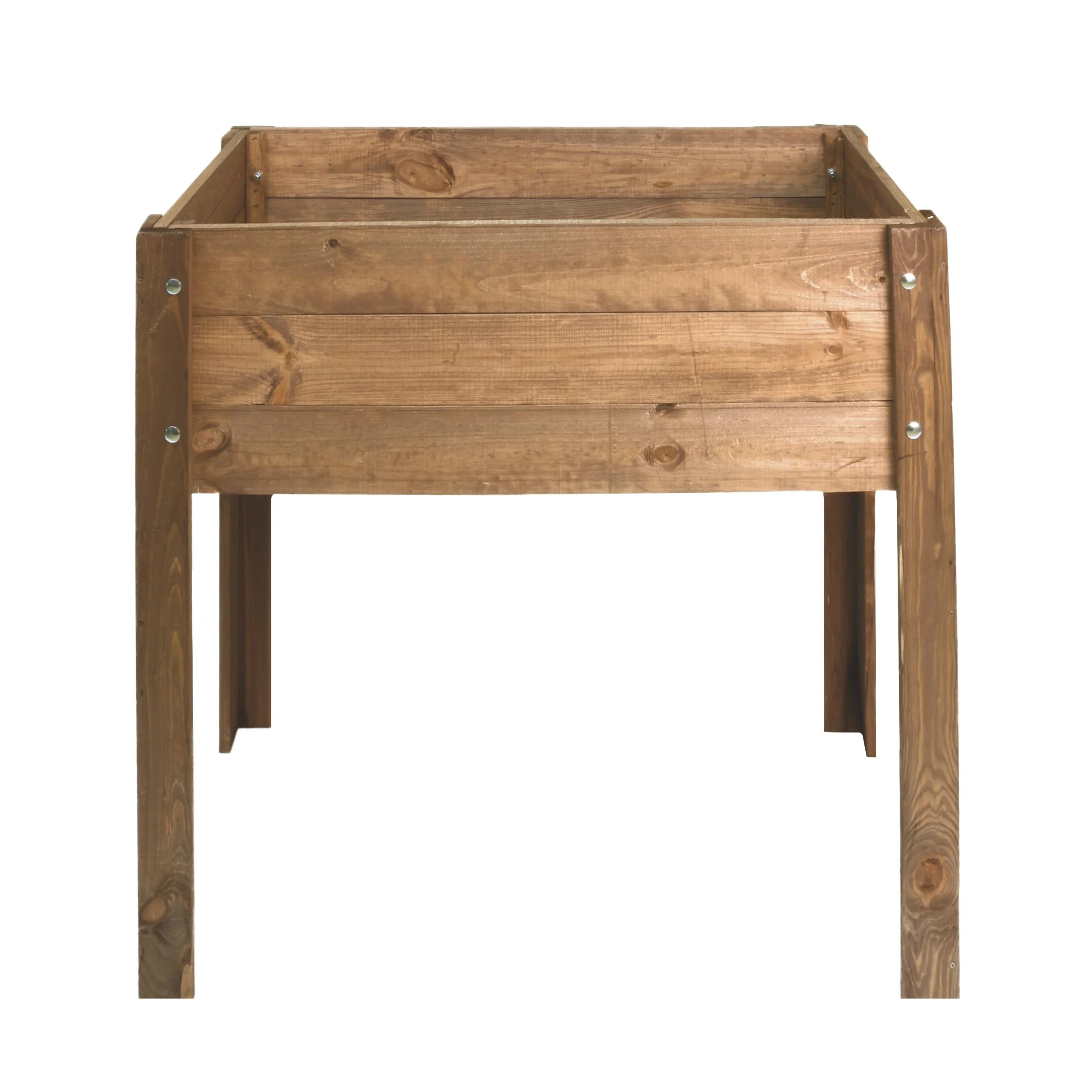 Hochbeet aus Holz, Braun, 80 x 40 x 78 cm