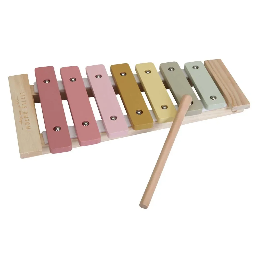 Little Dutch Kinder Xylophon rosa