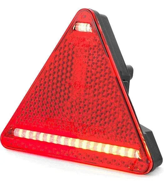 LED Dreieck Anhängerleuchte - linke Seite