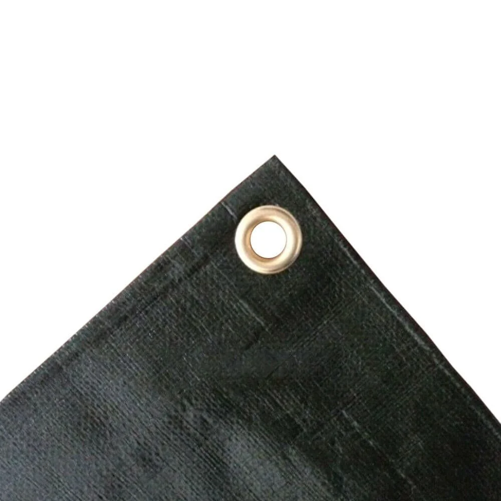 Abdeckplane 6x8m, 280g/m², (48m²), grün, reißfest und wasserdicht