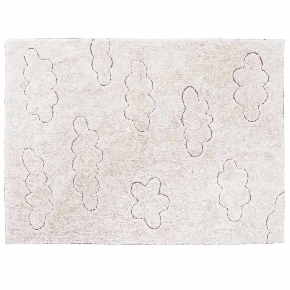 Lorena Canals Teppich Wolken waschbar & recycelt, Größe: 140 x 200 cm