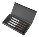 Steak-Messer-Set „Vital“ mit 65-lagigen, geschmiedeten Damast-Klingen aus VG10-Damaststahl, 4-teilig
