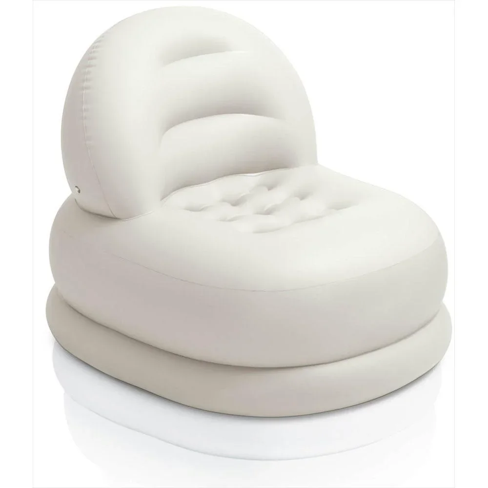 Aufblasbare Sitz Mode Weiß