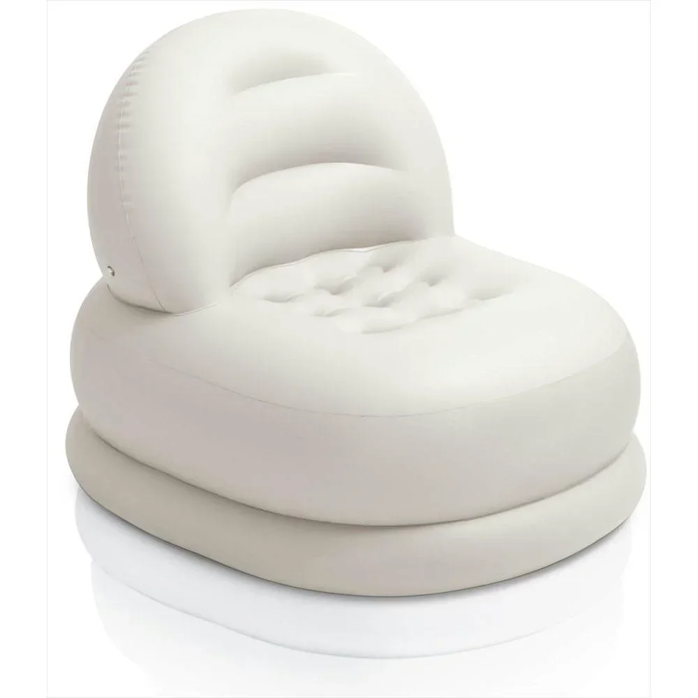 Aufblasbare Sitz Mode Weiß