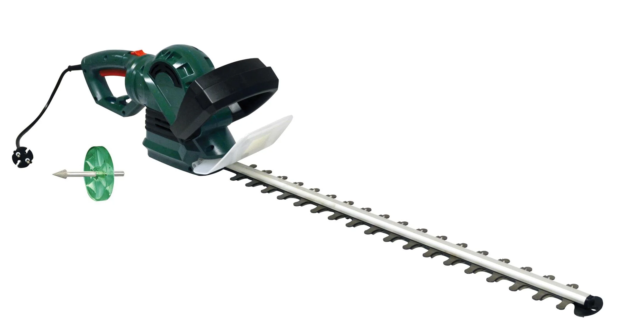 Elektro-Heckenschere GM 7160 inklusive Schärfvorsatz für Heckenschere, 2er Set