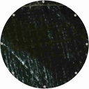 Abdeckplane, 210g/m², wasserdicht, reißfest, UV-stabil, runde Plane 3 Meter (7,07m²)