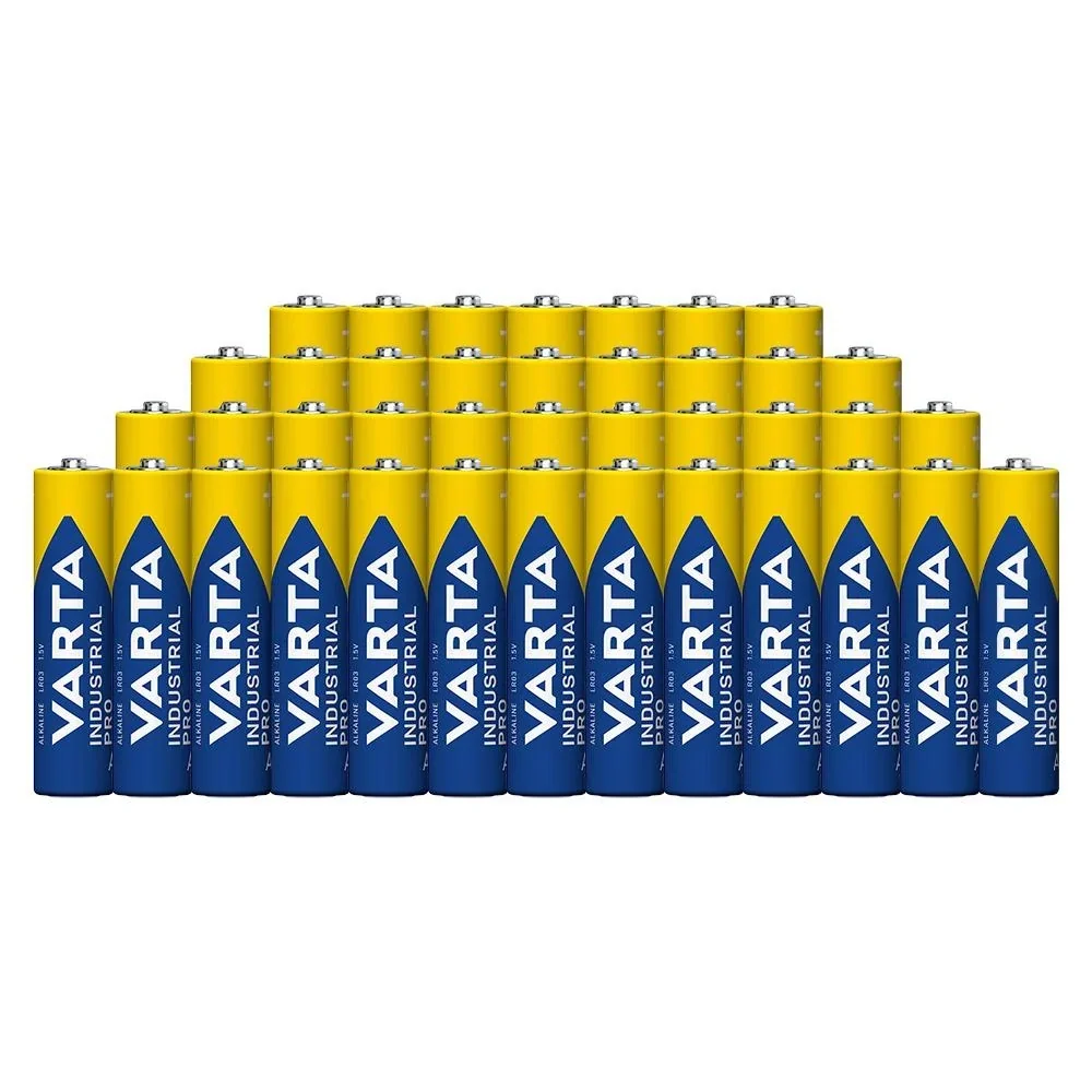 INDUSTRIAL PRO Micro (AAA) Alkaline Batterien - 40 Stück
