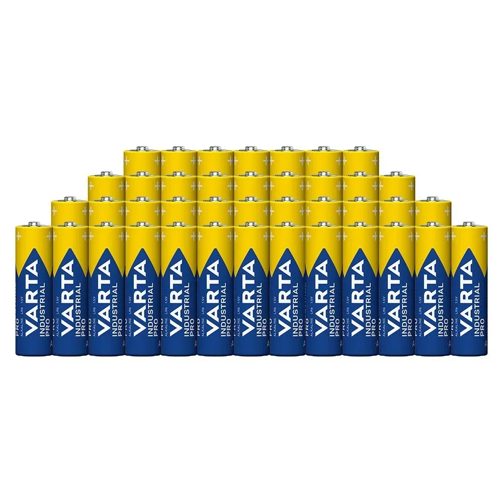 INDUSTRIAL PRO Mignon (AA) Alkaline Batterien - 40 Stück