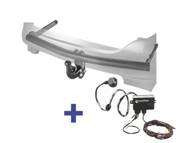 Anhängerkupplungs-Kit Mazda CX3 07/15-, starr