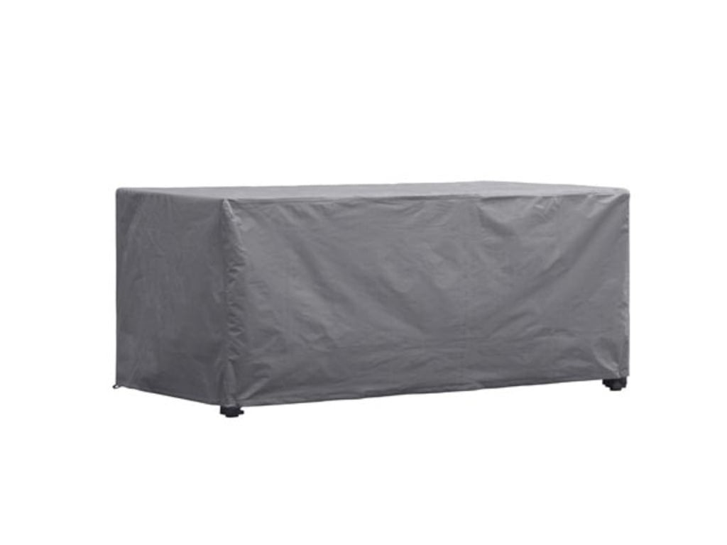 Schutzabdeckung für Gartentisch 145 x 105 x 75 cm, wasserabweisend und UV-beständig, starke Outdoor-Abdeckung gegen Regen und Schmutz, atmungsaktives Gewebematerial, geeignet für Tische bis 140 cm