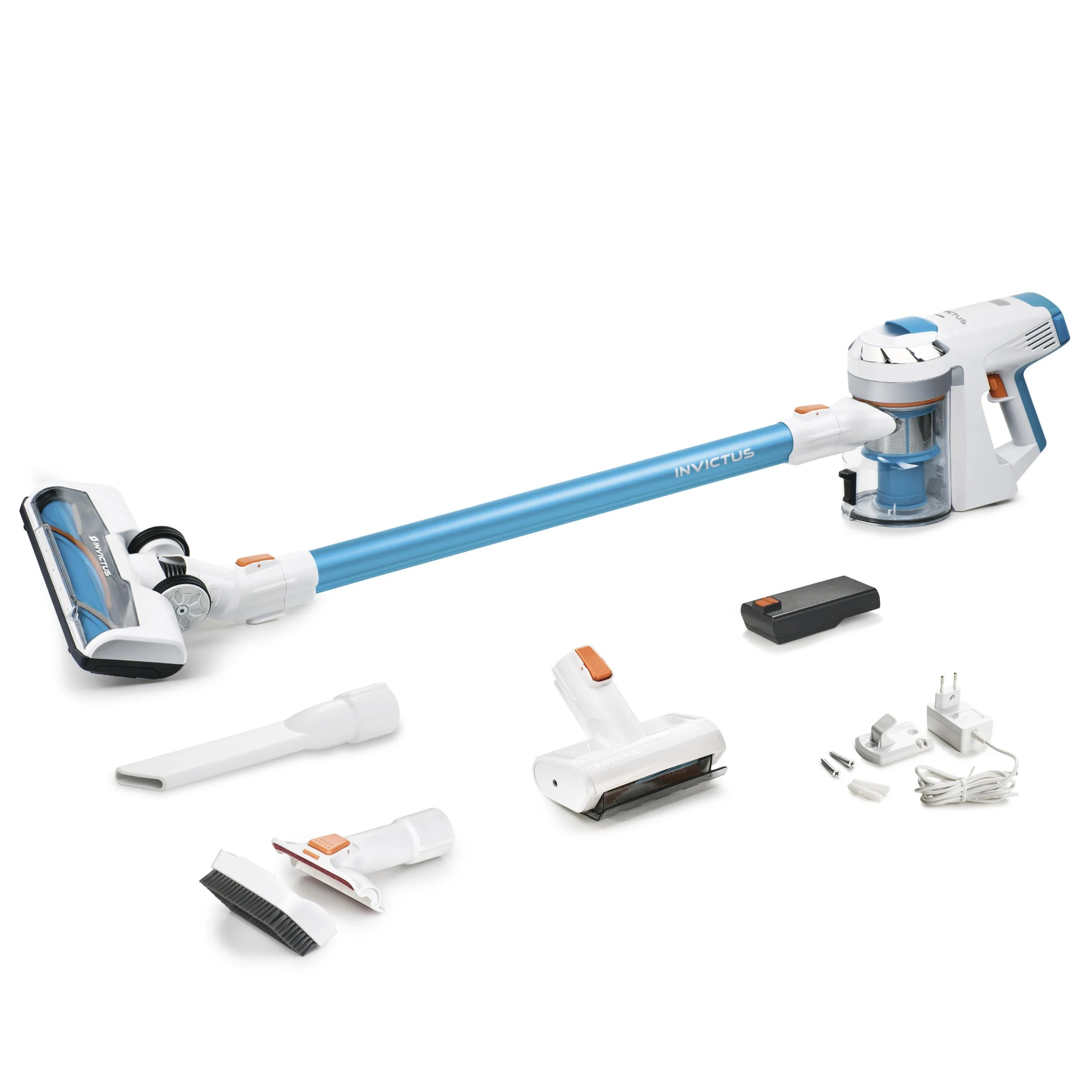 Akku Zyklon-Staubsauger,Invictus X7, 25,2 V, 14-teilig