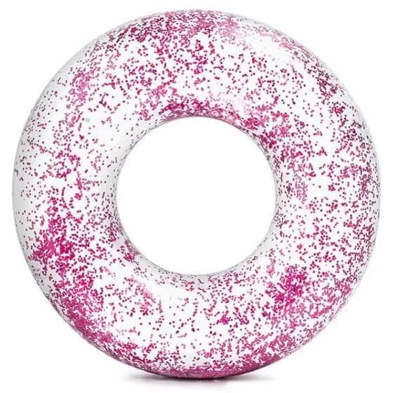Glitter Schwimmring - Rosa