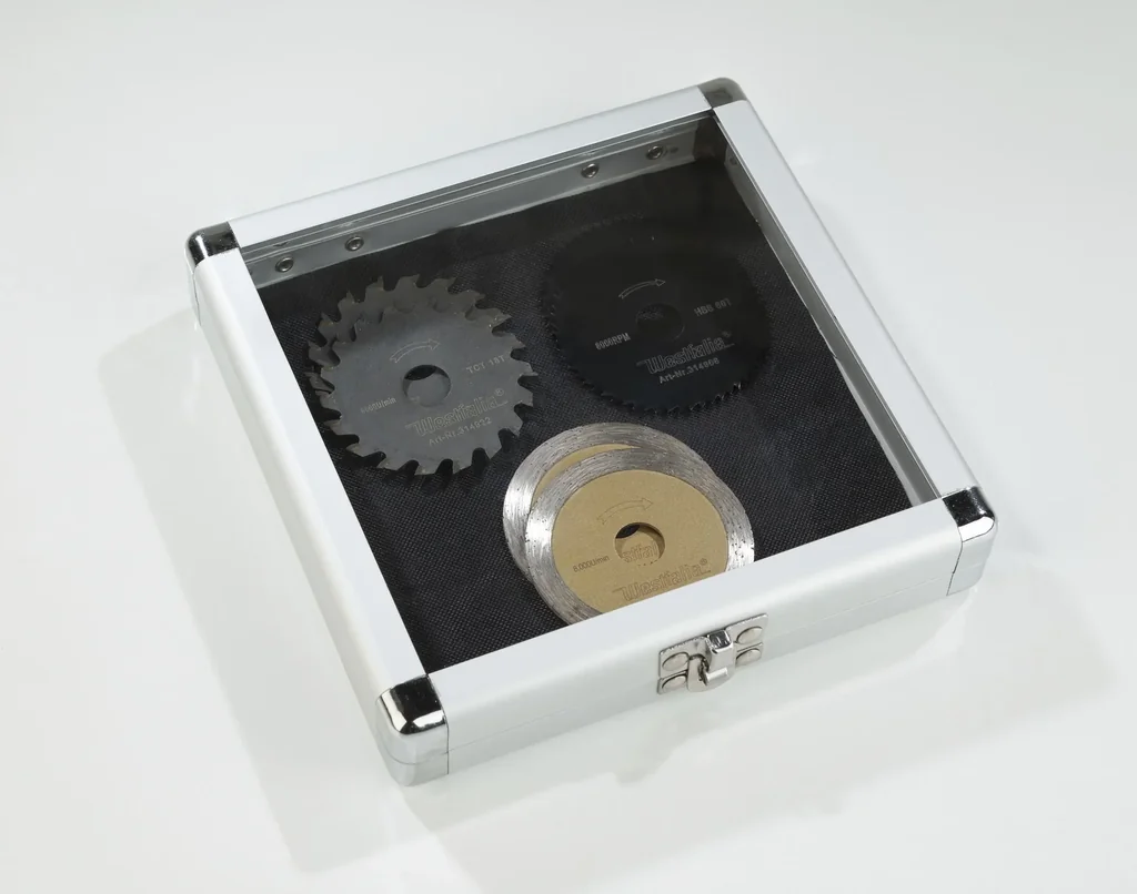 Sägeblattset 6-teilig im Aluminiumkasten