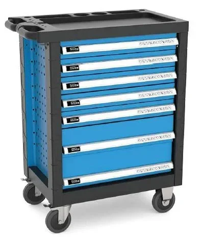 Werkstattwagen Premium PLUS GWSPP 07 mit 7 Schubladen und Rollfunktion