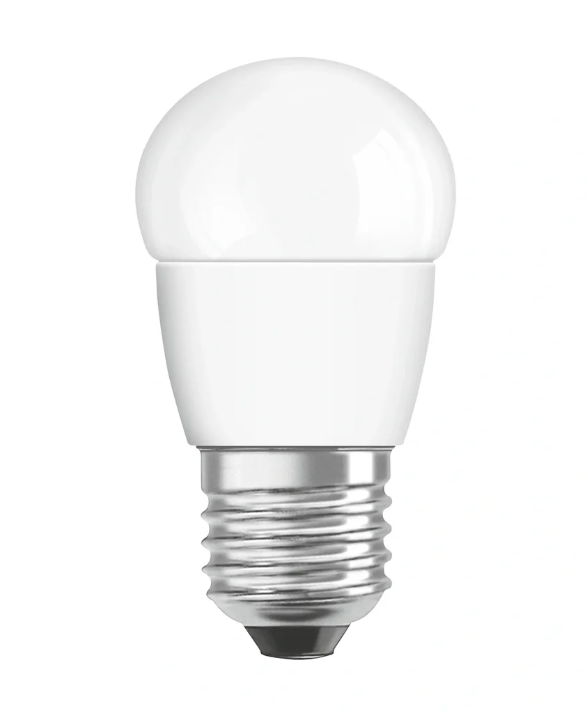 LED STAR Tropfenlampe mit 2,5 Watt, E27, kaltweiß, matt
