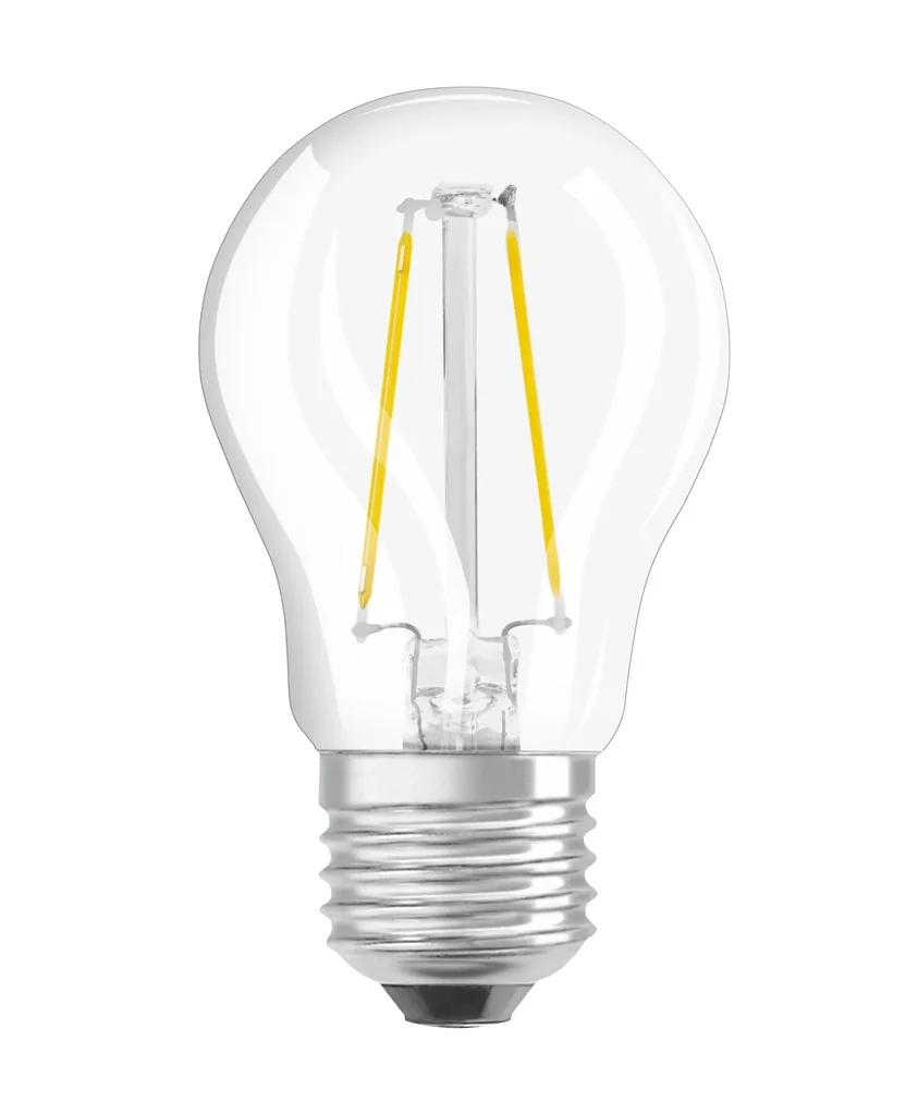LED STAR FILAMENT Tropfenlampe mit 2,5 Watt, E27, kaltweiß, klar