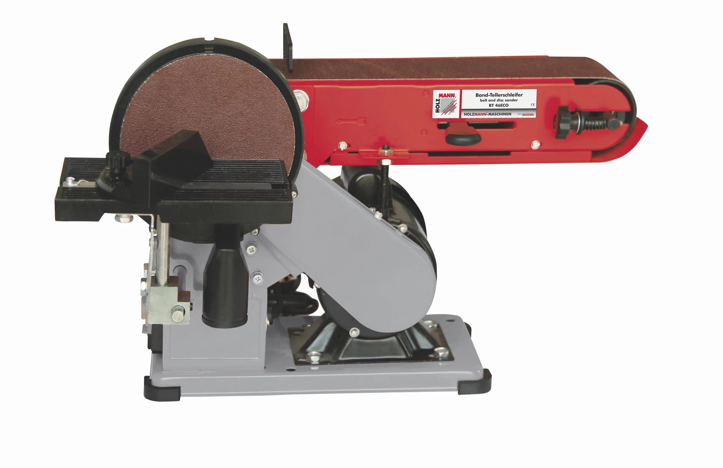 Band- und Tellerschleifer BT 46ECO, mit schwenkbarem Tisch