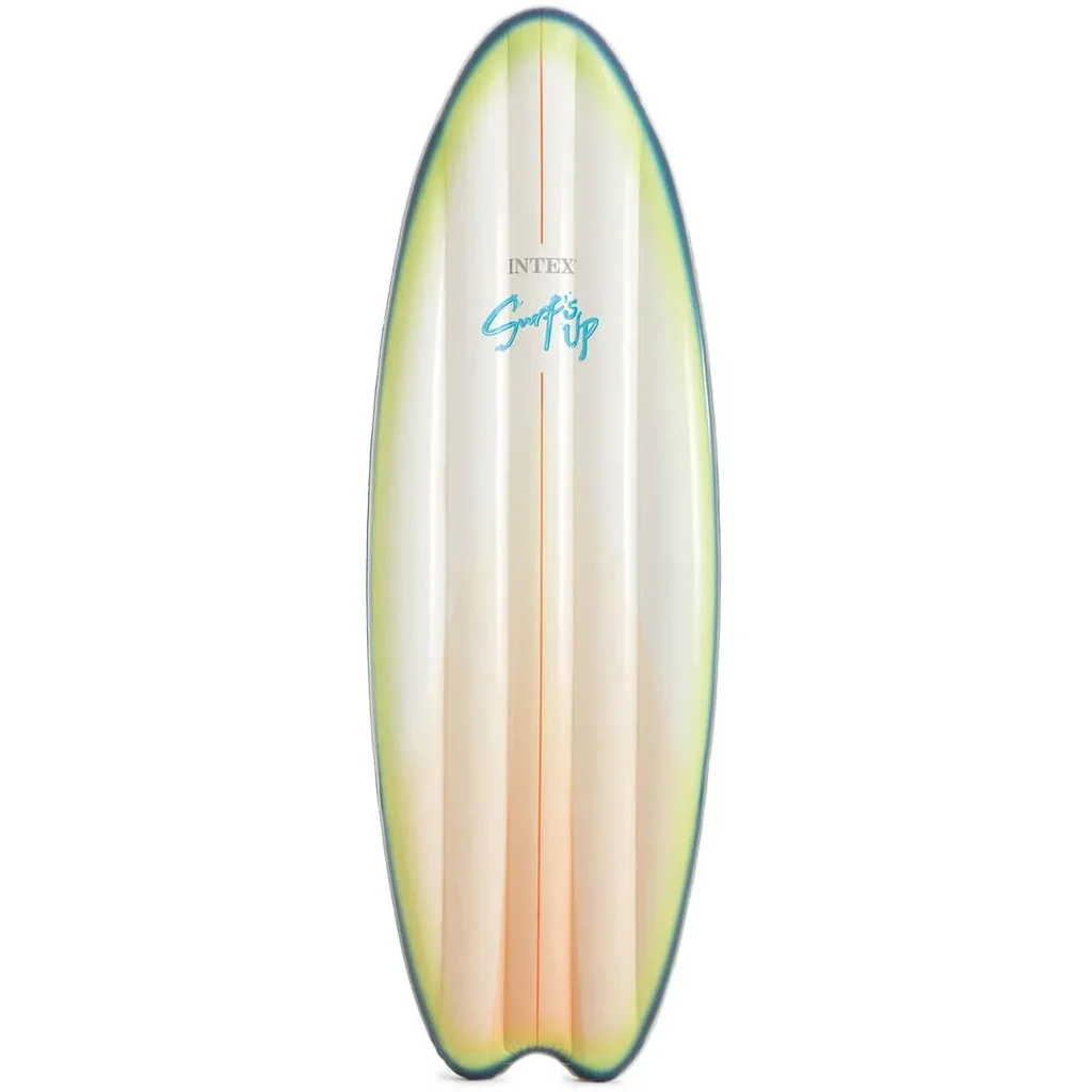 Surfbrett-weiß / grün