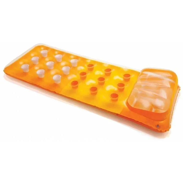 Luftmatratze 18-Pocket-oranje 188 x 71 cm
