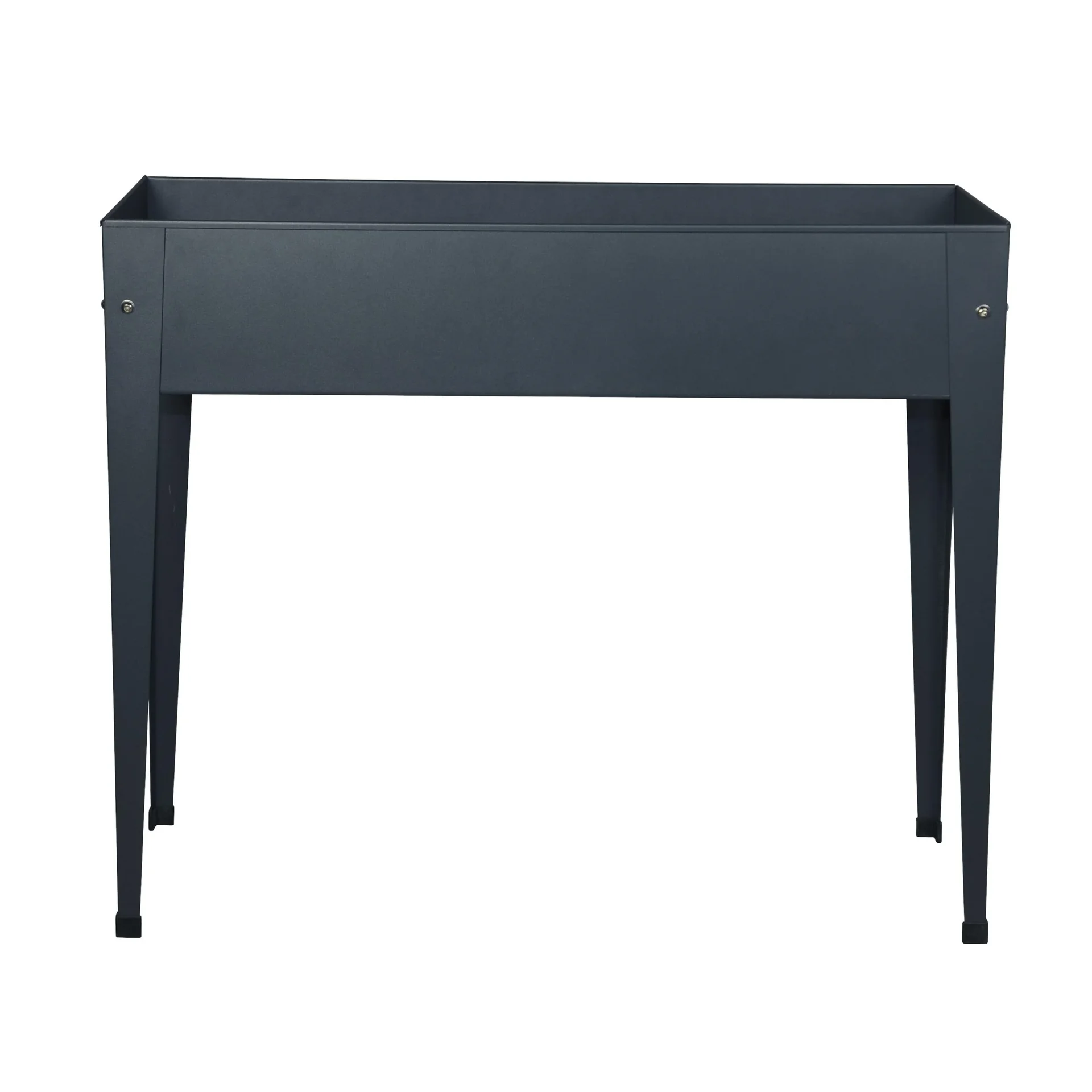 Herstera Garden Hochbeet Urban 100 × 40 × 84 cm Anthrazit – Stahl-Hochbeet auf Stelzen, 80 l
