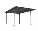 Carport Verona 500x218x297 cm Grau