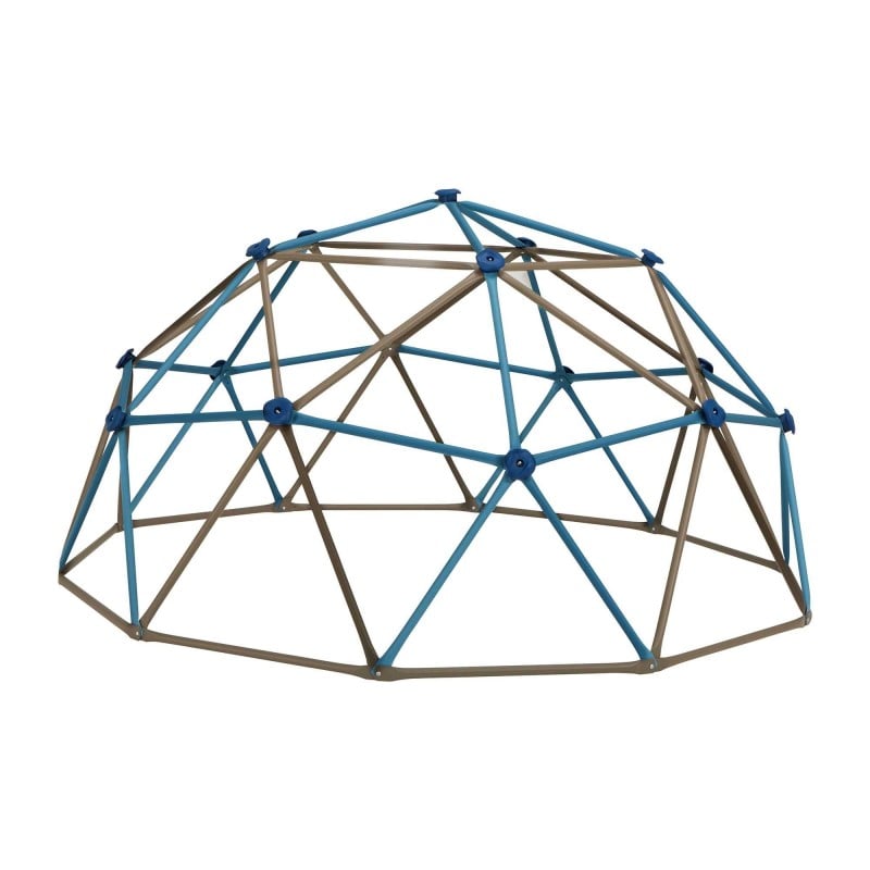 Lifetime Klettergerüst Geodome 274×274×137 cm Braun – freistehend, ohne Fundament