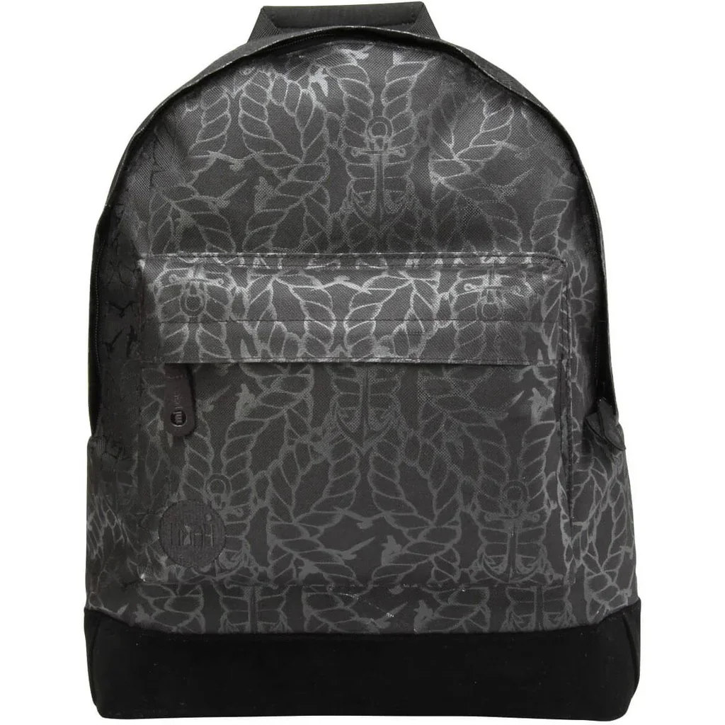 schwarzen Rucksack Mono Maritime