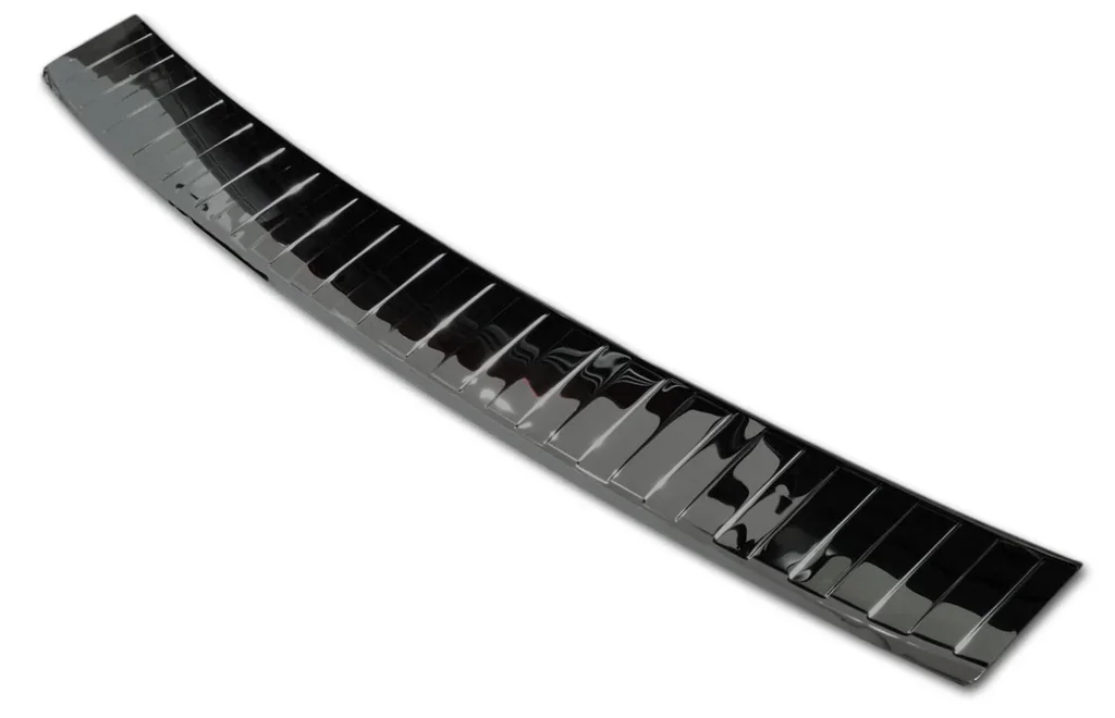Edelstahl Ladekantenschutz, Peugeot TRAVELLER, 2016> - Hochglanz-schwarz. Erstausrüster Qualität