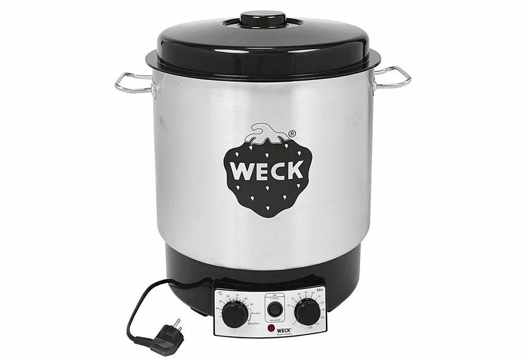 Einkochvollautomat Modell WAT 25 - Edelstahl mit Zeitschaltuhr