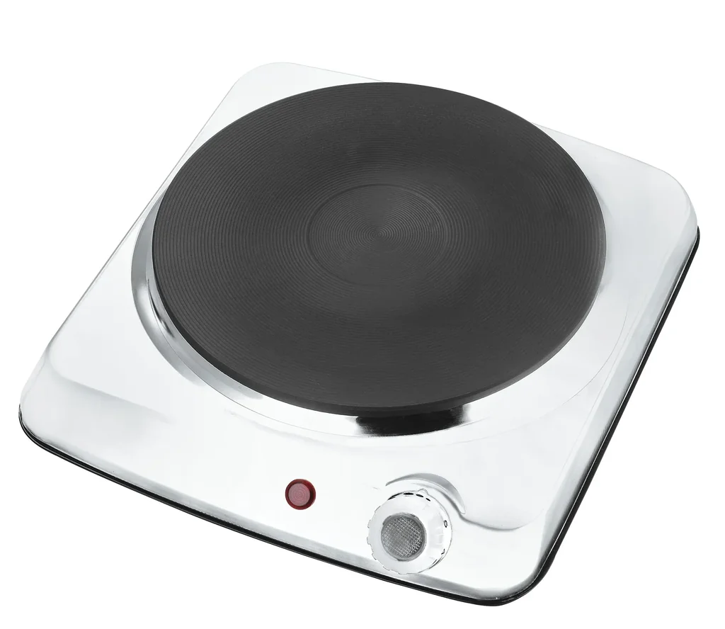Doppelkochplatte, 15,5/18,5cm, 1000/1500W Elektro-Kochplatte TKG DKP 1002 W
