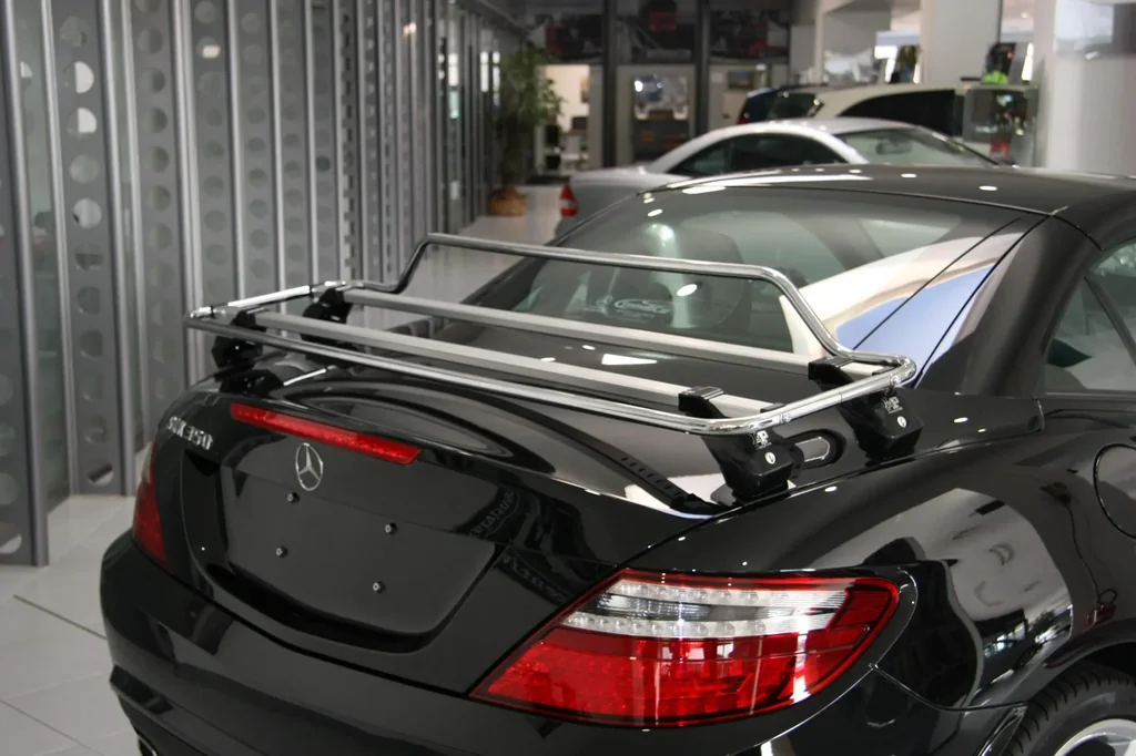 Gepäckträger Edelstahl Summer für Mercedes Benz SLK - Bauj. 1996