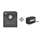 Handflutlichtstrahler NOVA 4 CAS + Diffuser + Scangrip CAS Netzgerät