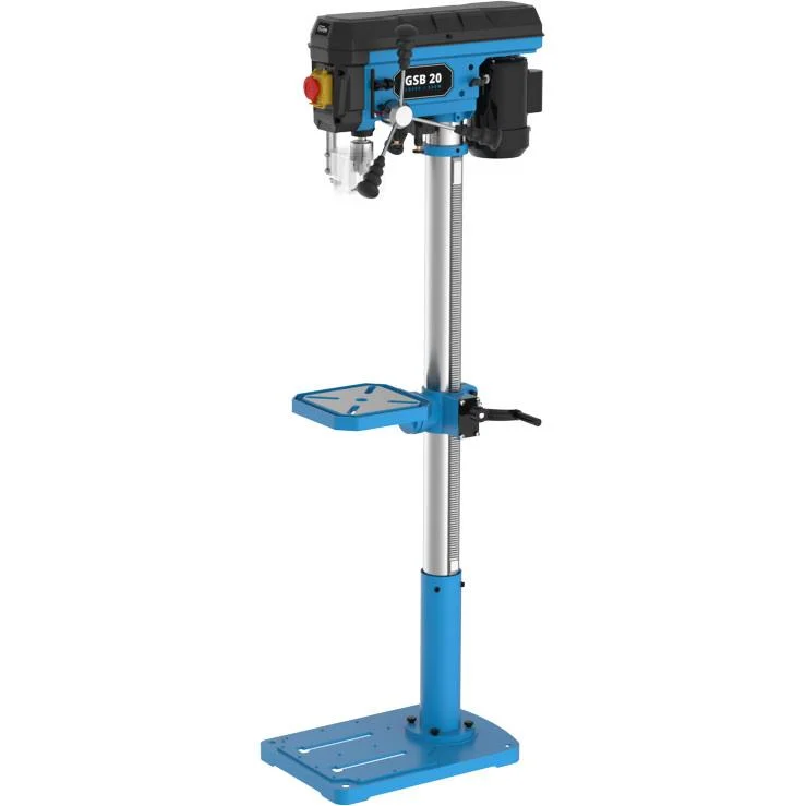 Säulenbohrmaschine Xtra Long GSB 20 mit Laser und Schräge 500W
