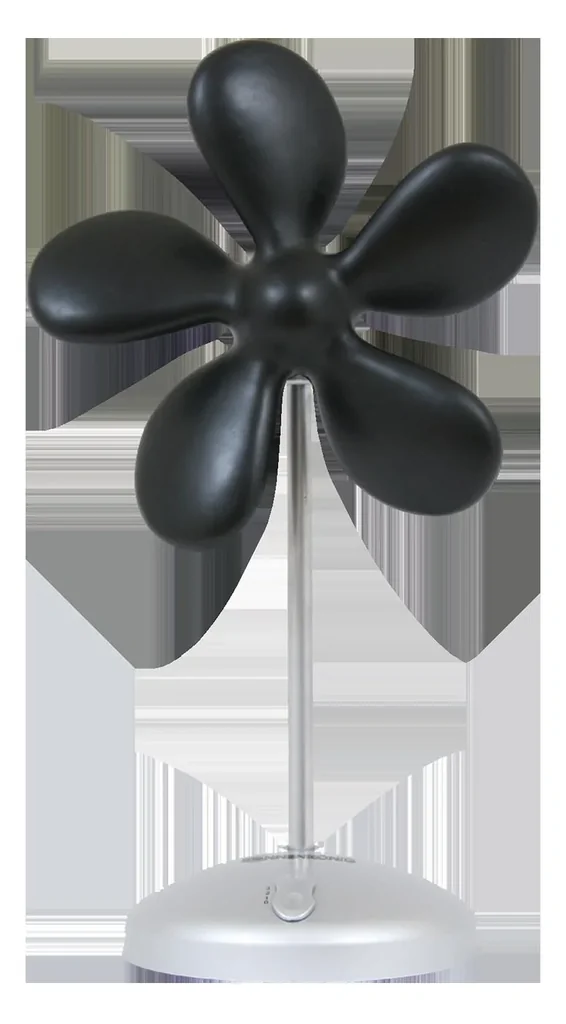 Tischventilator Flower Fan schwarz
