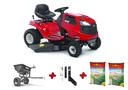 Rasentraktor Smart RF 130 H Aktion inklusive Anhänge-Streuer, Kupplung und 2x Rasenlangzeitdünger 450m²