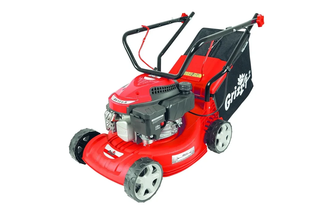 Benzin-Rasenmäher mit 40L-Auffangbehälter - 4-Takt - 2,6 PS - 40 cm Schnittbreite - 600m² - BRM 4013