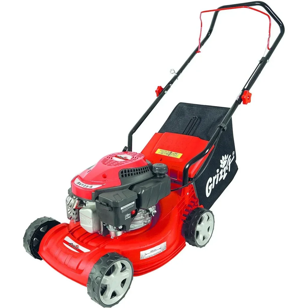 Benzin-Rasenmäher mit 40L-Auffangbehälter - 4-Takt - 2,6 PS - 40 cm Schnittbreite - 600m² - BRM 4013