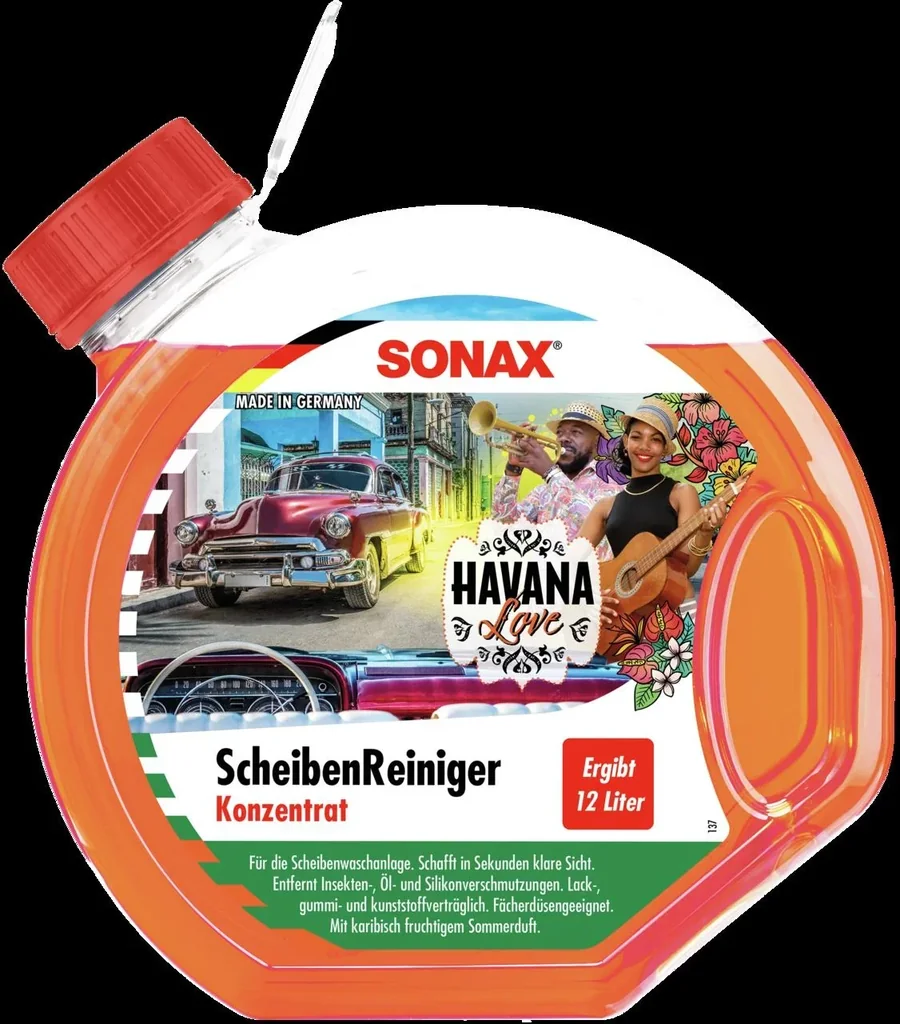 Scheibenreiniger Konzentrat Havana Love 3 l