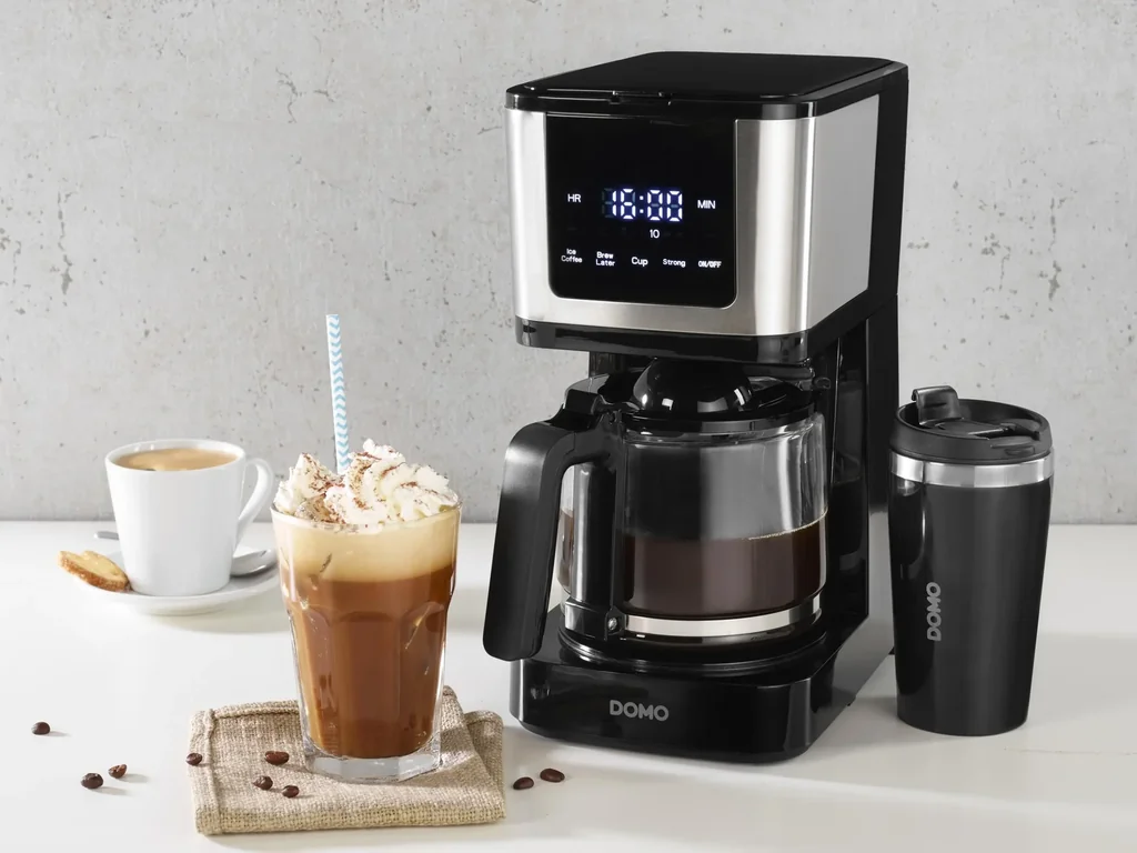 Kaffeeautomat 3in1 - Mit Timer/ Zeitvorwahl - ToGo-Becher 400 ml - Eiskaffee-Funktion