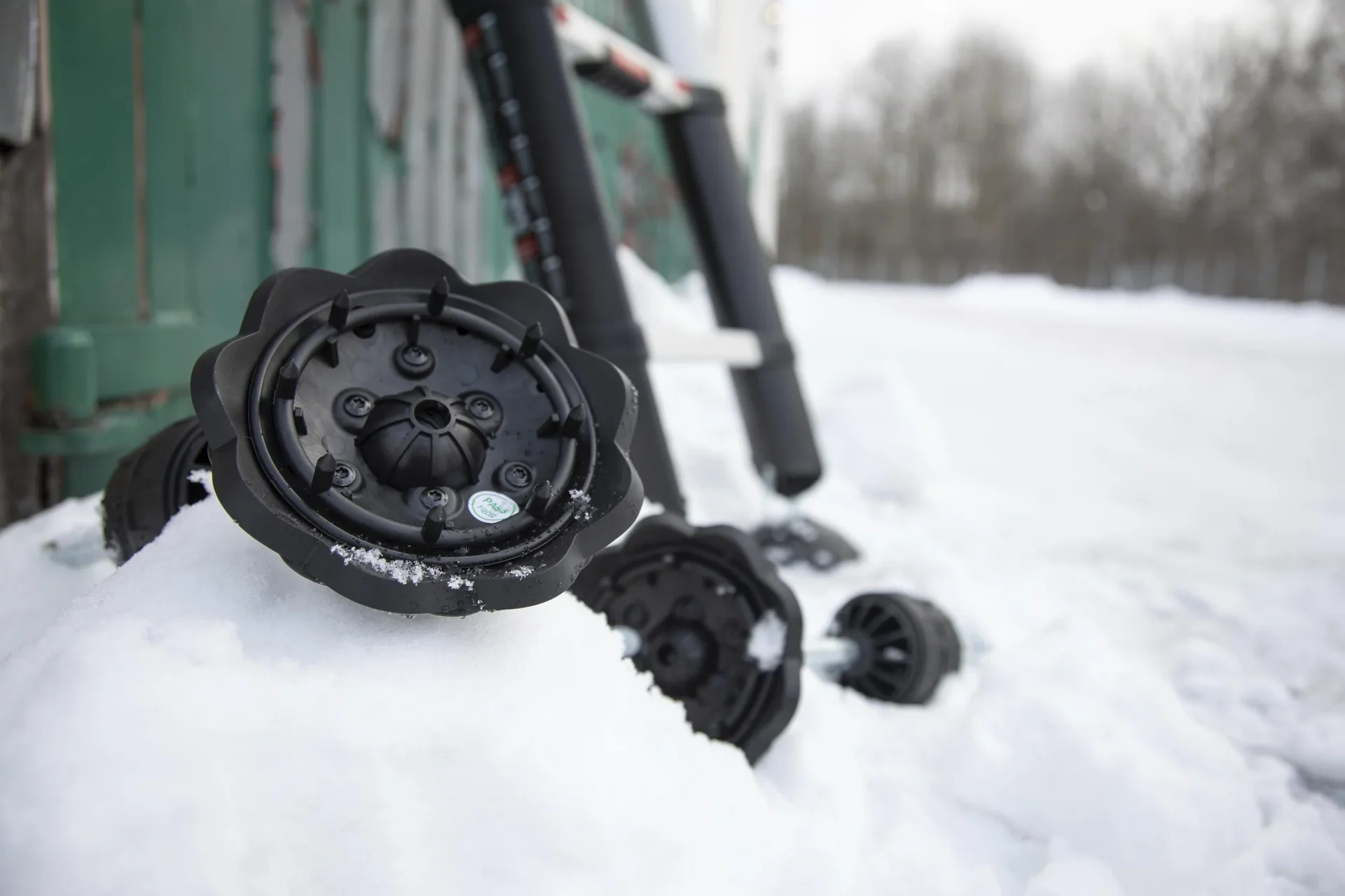 Weichbodenspikes zu Artikel 983559 Höhenverstellung 4,1 Meter PrimeLine