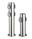 Edelstahl Energieverteiler 4-fach