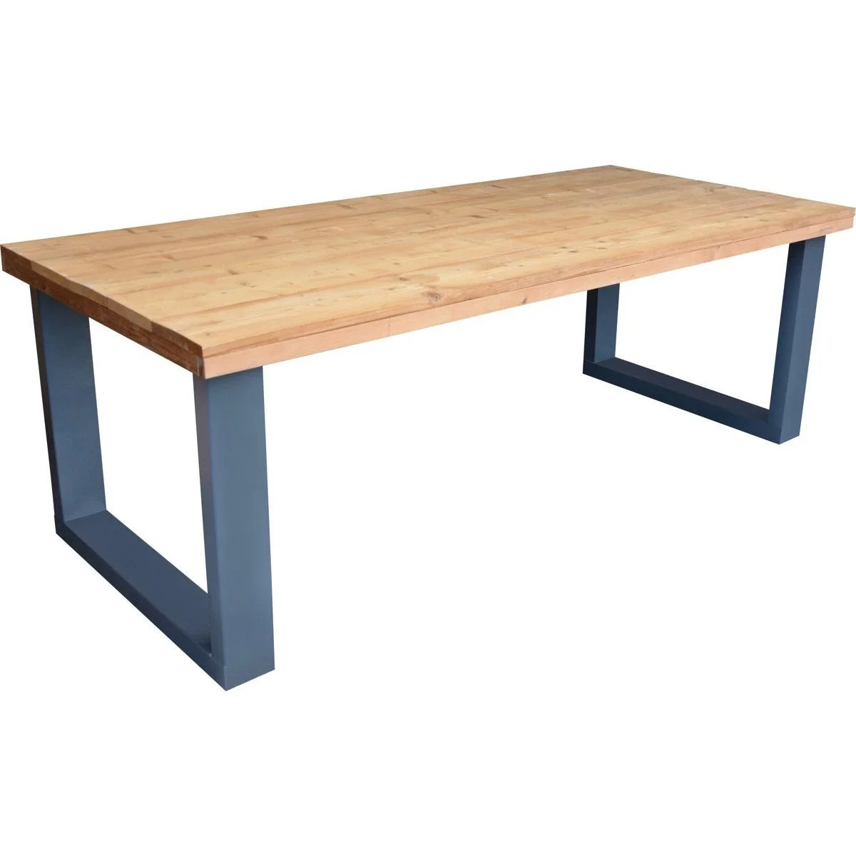Esstisch New England Roasted wood - Grau