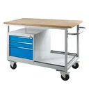 Mobile Werkbank "ECO" mit 3 Schubladen