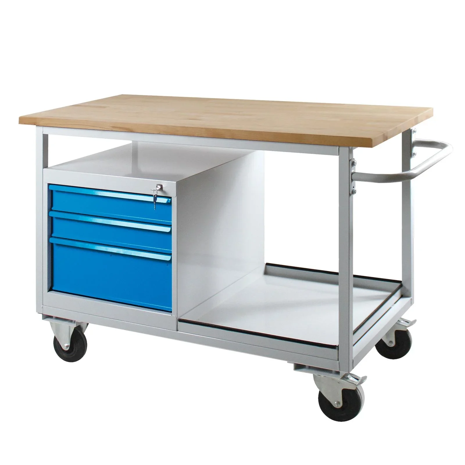 Mobile Werkbank "ECO" mit 3 Schubladen