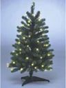 Weihnachtsbaum 85 cm mit Lichterkette, 70 LEDs inklusive Standfuß