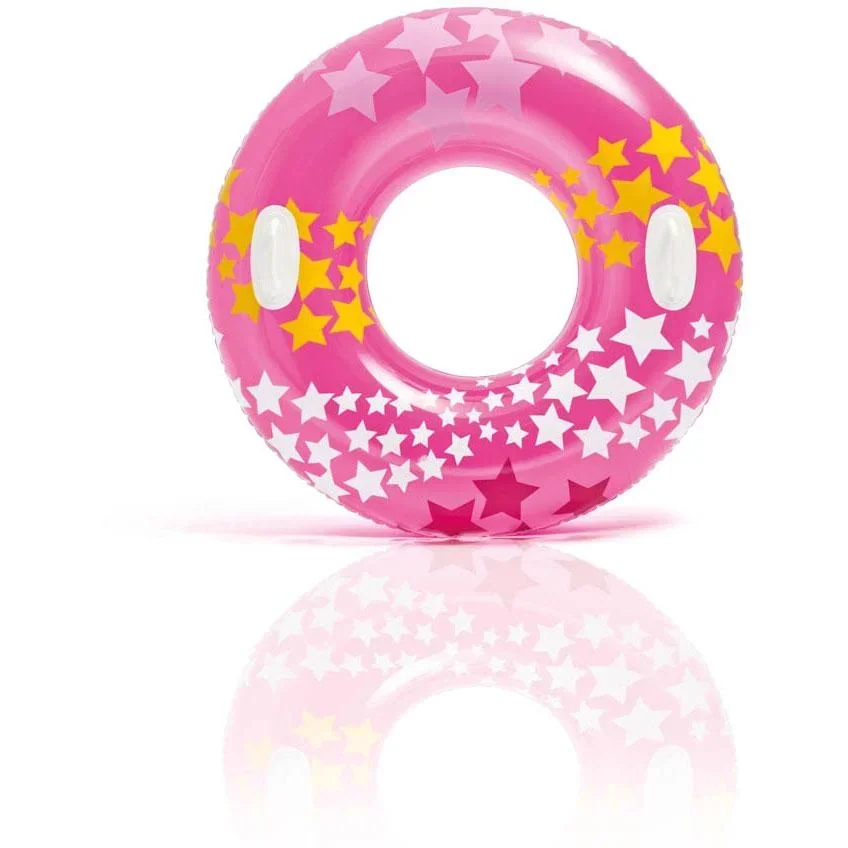 Sterne-Pool mit Griffen Ø 91cm Rosa