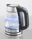 Glas-Wasserkocher mit digitaler Temperatursteuerung, TKG JK 1040