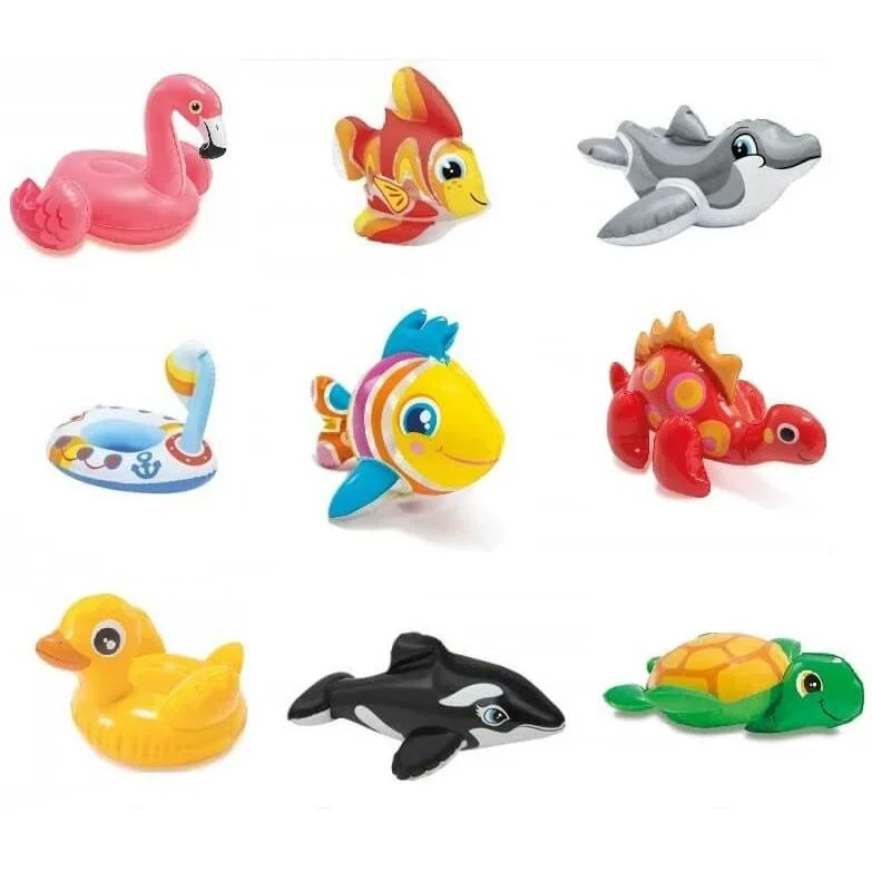 Aufblasbare Tiere (Gruppe von 9) 2017