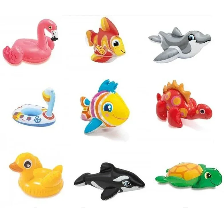 Aufblasbare Tiere (Gruppe von 9) 2017